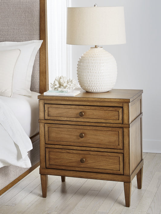 Sharlance Three Drawer Night Stand