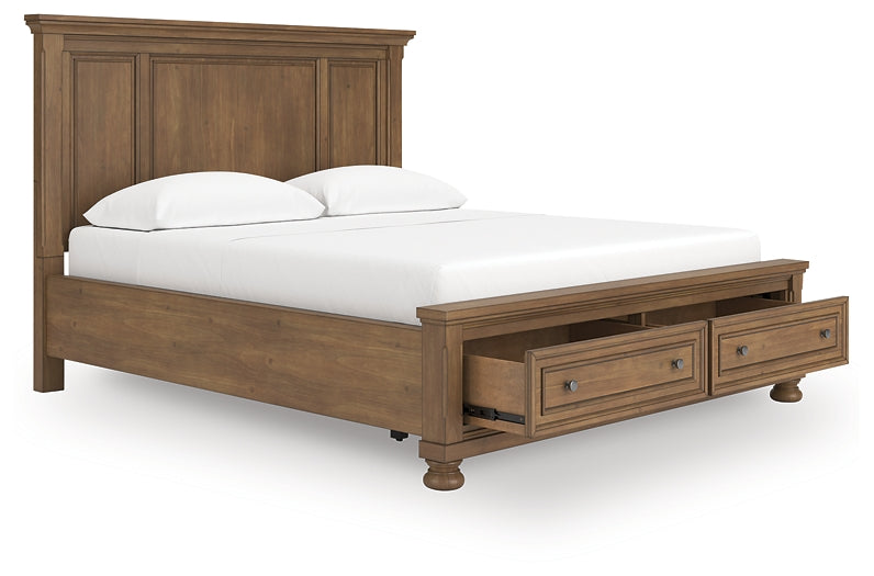 Feddinger California King Panel Storage Bed