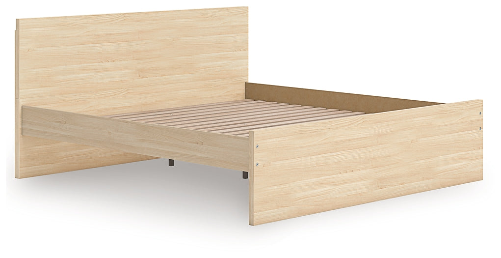 Onita Queen Panel Platform Bed with 2 Side Storage