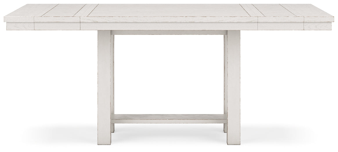 Robbinsdale Counter Height Dining Table and 6 Barstools