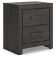Hollivern Twin Panel Storage Bed with Mirrored Dresser and Nightstand