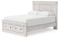 Makidern Queen Panel Storage Bed