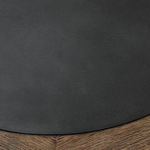 Dontayne Round End Table