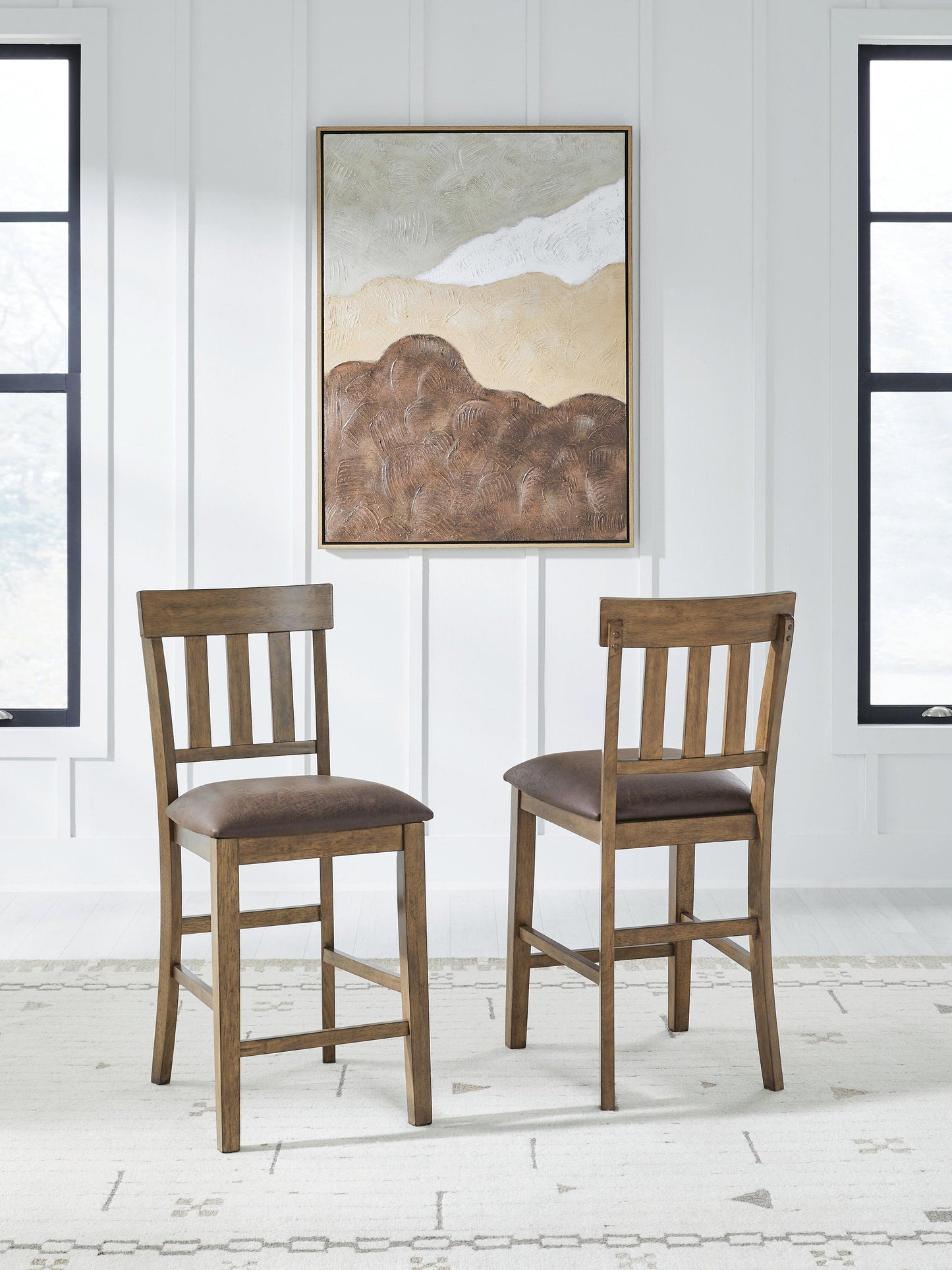 Urbinforte Upholstered Barstool (2/CN)