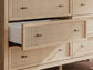 Cielden King Panel Headboard, Dresser, Mirror, Chest and Nightstand