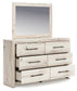 Lawroy Full Panel Bed, Dresser, Mirror and Nightstand