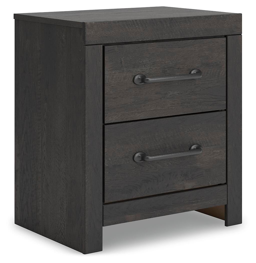 Hollivern Twin Panel Bed, Dresser, Mirror, Chest and Nightstand