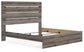 Graystorm King Panel Bed, Dresser, Mirror and Nightstand