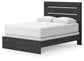 Hollivern Queen Panel Bed, Dresser, Mirror and Nightstand