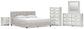 Zuraleus King Upholstered Bed, Dresser, Mirror, Chest and Nightstand