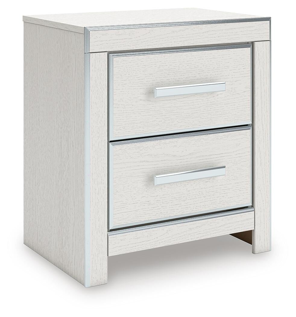 Zuraleus Queen Upholstered Bed, Dresser, Mirror and Nightstand