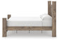 Rusticott King Poster Bed, Dresser and Mirror
