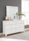 Fortman Full Panel Storage Bed, Dresser, Mirror and Nightstand