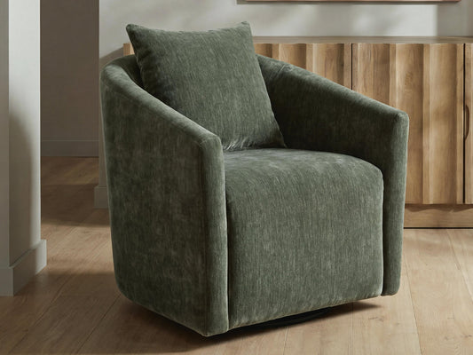 Leastow Swivel Accent Chair