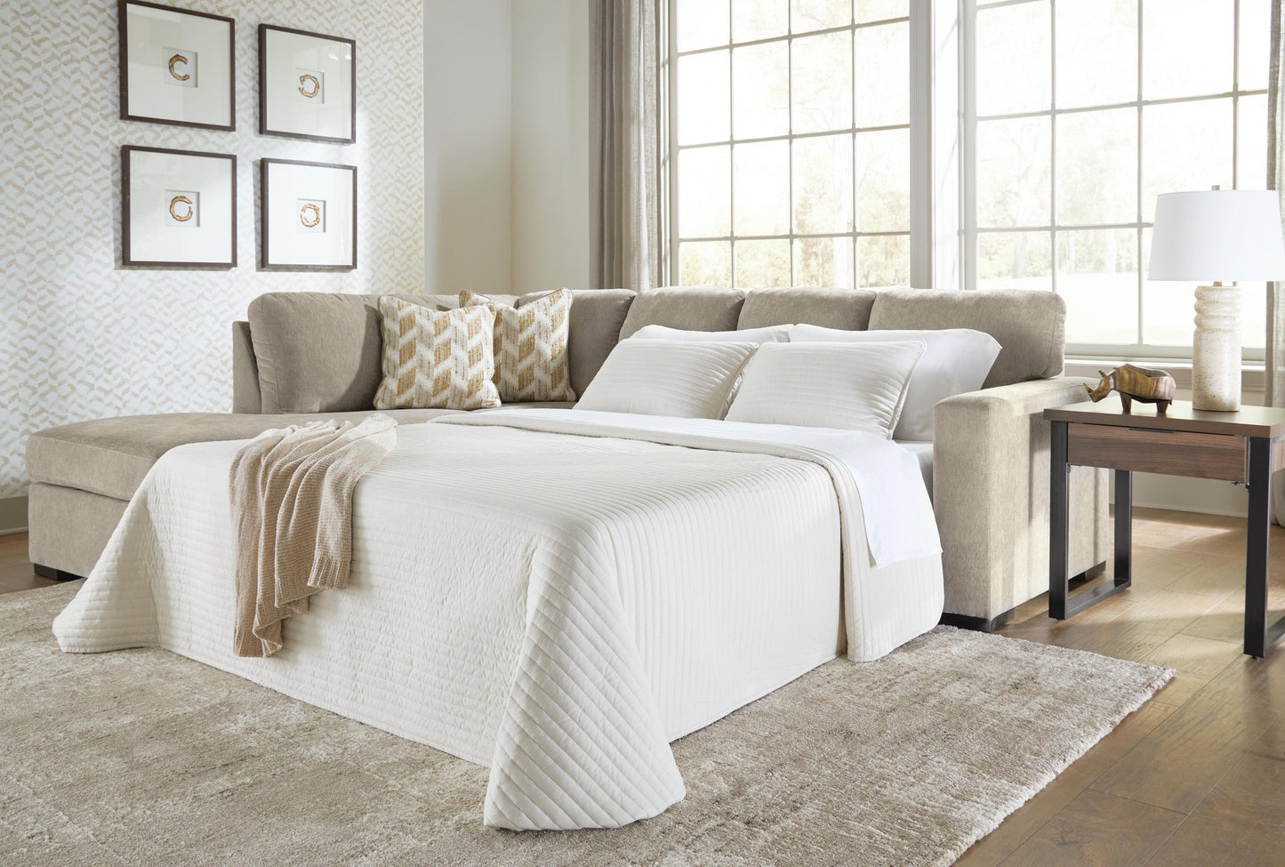 Bridgepoint 2-Piece Sleeper Sectional with Chaise