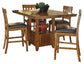 Ralene Counter Height Dining Table and 4 Barstools